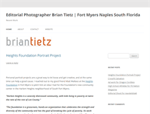 Tablet Screenshot of blog.briantietz.com